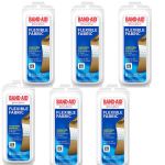 Band Aid Travel Pack 8 Count Flexible Fabric Bandages, 6 Packs